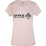 T-shirt tecniche rosa M in poliestere traspiranti mezza manica per Donna Izas 