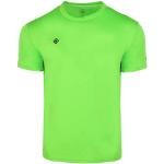 T-shirt verde chiaro L taglie comode con scollo tondo mezza manica da fitness per Uomo Izas Creus 