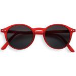 IZIPIZI Sun Junior #D Rosso, Occhiali da sole rotondi, occhiali da sole da ragazza, occhiali da sole da ragazzo, occhiali da sole unisex +0 Rosso