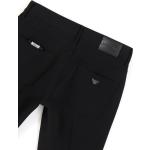 Pantaloni classici neri a 5 tasche Emporio Armani 