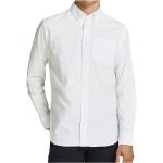 Camicie Oxford scontate casual bianche XXL taglie comode di cotone Bio lavabili in lavatrice per Uomo Jack Jones 