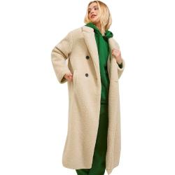 Jack & Jones Emmy Faux Fur Jjxx Coat Beige XL Donna