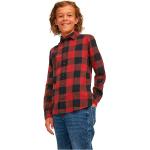 Camicie scontate casual rosse 15/16 anni in twill maniche lunghe per bambino Jack Jones di Dressinn.com 