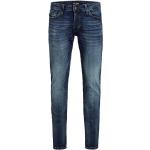 Jeans slim scontati blu 7 XL di cotone per Uomo Jack Jones 