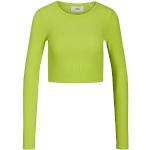 Magliette & T-shirt verde lime M manica lunga con manica lunga per Donna JJXX 