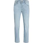 Jeans scontati classici blu L di cotone a vita alta per Uomo Jack Jones 