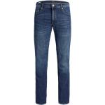 Jeans slim scontati blu XL taglie comode lavabili in lavatrice per Uomo Jack Jones Tim 