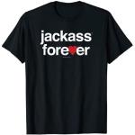 Jackass Forever Red Heart Logo Maglietta