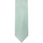 Jacob Alexander Uomo di seta tinta unita 8,25 cm di larghezza normale classico collo cravatta, Mist di salvia, Taglia unica