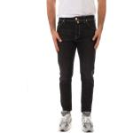 Jeans slim neri di cotone per Uomo Jacob Cohen 