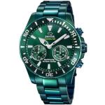 Orologi da polso analogici verdi in acciaio inox per Uomo con cinturino in acciaio Jaguar Watches 