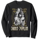 Janis Joplin Gold Framed Felpa