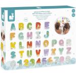 Janod Bath Toy Letters & Numbers giocattolo acquatico 2 y+ 36 pz