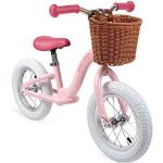 Bici rosa in metallo senza pedali per bambini Janod 