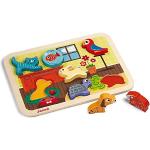 Puzzle di legno per bambini per età 2-3 anni Janod 