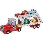 Modellini di legno camion per bambini mezzi di trasporto per età 5-7 anni Janod 