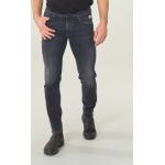 Jeans scontati neri di cotone a vita bassa per Uomo ROY ROGERS 