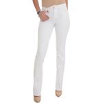 Jeans bianchi di cotone a vita bassa per Donna Liu Jo Jeans 