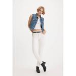 Jeans bianchi a vita alta per Donna Levi's 