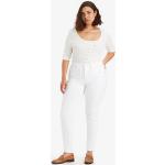 Jeans eleganti bianchi sostenibili a vita alta per Donna Levi's 721 