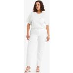 Jeans classici bianchi sostenibili a vita alta per Donna Levi's 