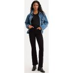 Jeans neri in viscosa sostenibili a vita alta per Donna Levi's 
