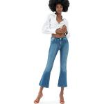 Jeans Bella Flare Cropped in Sofisticato Denim Stretch