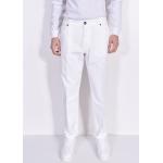 Jeans scontati bianchi di cotone per la primavera 5 tasche per Uomo PT Torino 