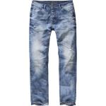Jeans slim casual blu XXS di cotone per Uomo Brandit 