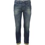 Jeans elasticizzati scontati blu di cotone per Uomo Siviglia 