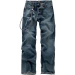 Jeans bootcut blu di cotone per Uomo Black Premium by EMP 