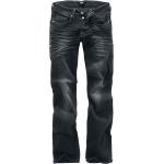 Jeans bootcut neri di cotone per Uomo Black Premium by EMP 