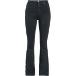 Jeans bootcut neri XL di cotone per Donna Dr Denim 