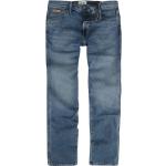 Jeans slim blu di cotone per Uomo Wrangler Texas 
