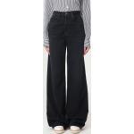 Jeans neri 7 XL in denim per Donna Frame 