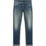 Jeans di cotone a vita bassa Dondup George 