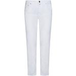 Jeans slim bianchi di cotone Jacob Cohen 