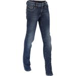 Jeans blu di cotone da moto per Donna Acerbis 