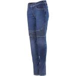 Jeans blu in denim traspiranti da moto per Donna Alpinestars Stella 