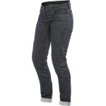Jeans classici blu in denim da moto per Donna Dainese 