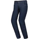 Jeans blu da moto per Donna Ixon 