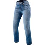 Jeans classici blu XS da moto per Donna 