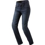 Jeans blu scuro 7 XL da moto per Donna Rev'it 