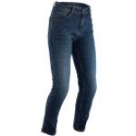 Jeans classici blu di cotone da moto per Donna RST 