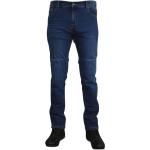 Jeans classici blu XXL taglie comode di cotone da moto per Uomo RST 
