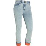 Jeans blu S in viscosa Tencel Bio con risvolto per Donna Freddy WR.UP 