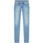 Jeans skinny blu chiaro di cotone Bio per Uomo Diesel 