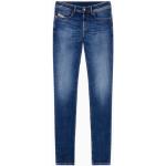Jeans skinny blu scuro M di cotone Bio per Uomo Diesel 