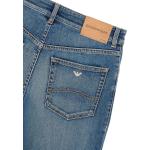 Jeans slim 31 vita 26 classici indaco in viscosa Emporio Armani 