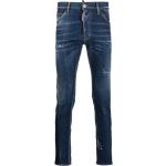 Jeans slim blu navy in poliestere Dsquared2 Cool Guy 